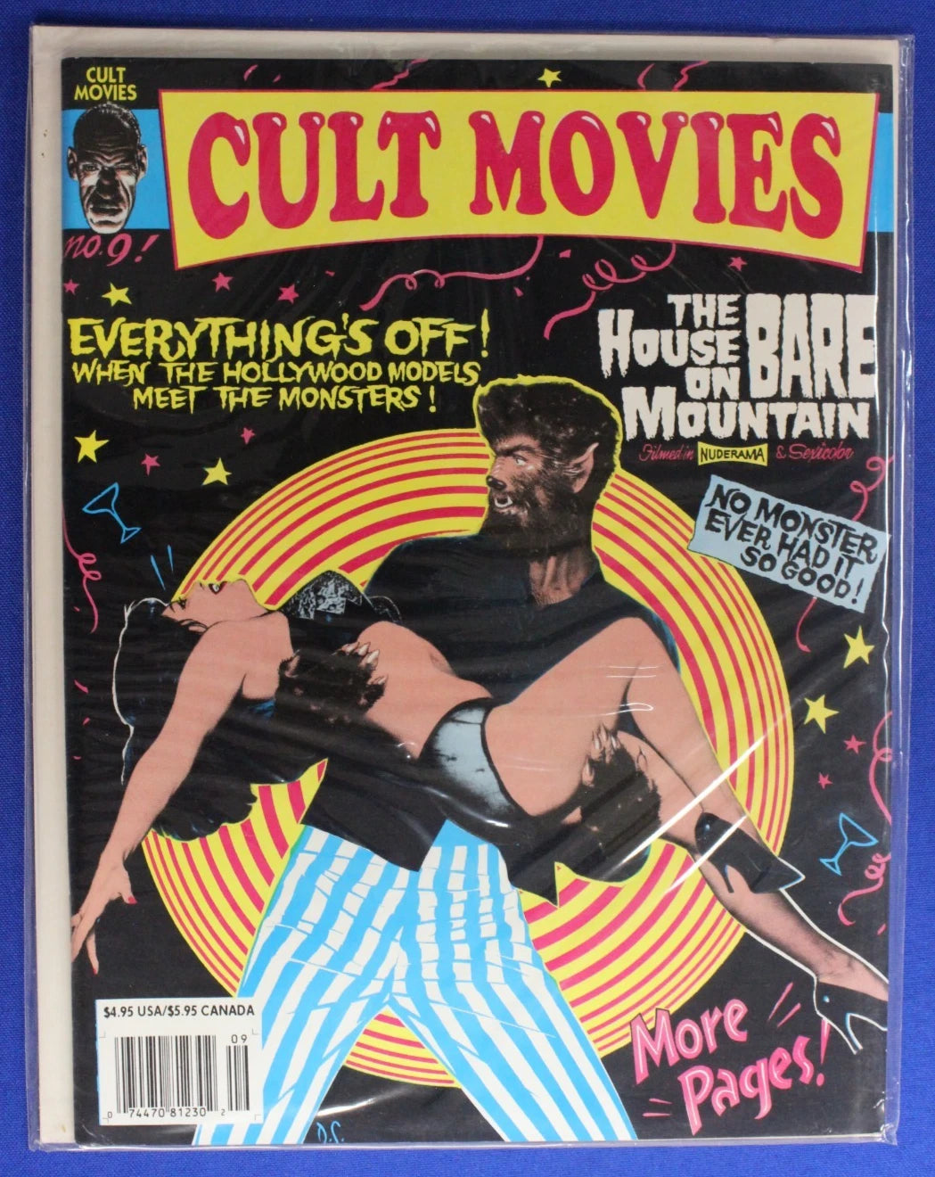 Cult Movies & Video Magazine #4-10, 12-13, & 15 Lot of 10 FN-VF
