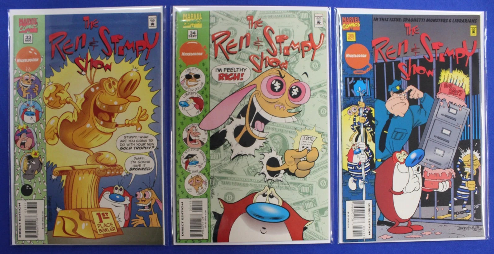 The Ren & Stimpy Show #32-43 + Specials & One-Shots Lot of 16 VF/NM