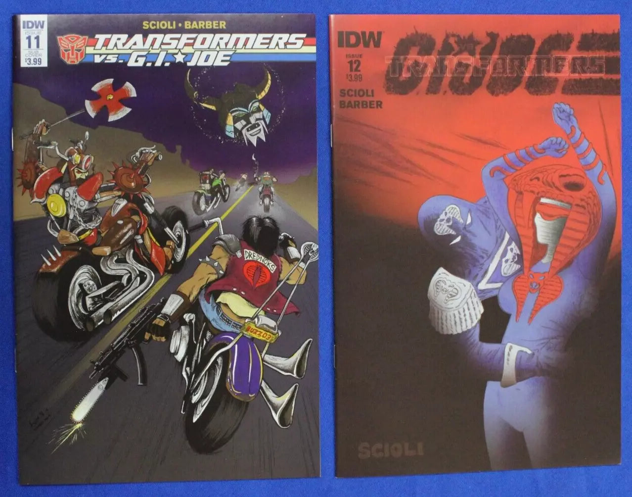 Transformers vs GI Joe #1-13 + Annual & Variants Complete Set Lot of 33 VF-VF/NM