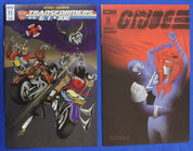 Transformers vs GI Joe #1-13 + Annual & Variants Complete Set Lot of 33 VF-VF/NM
