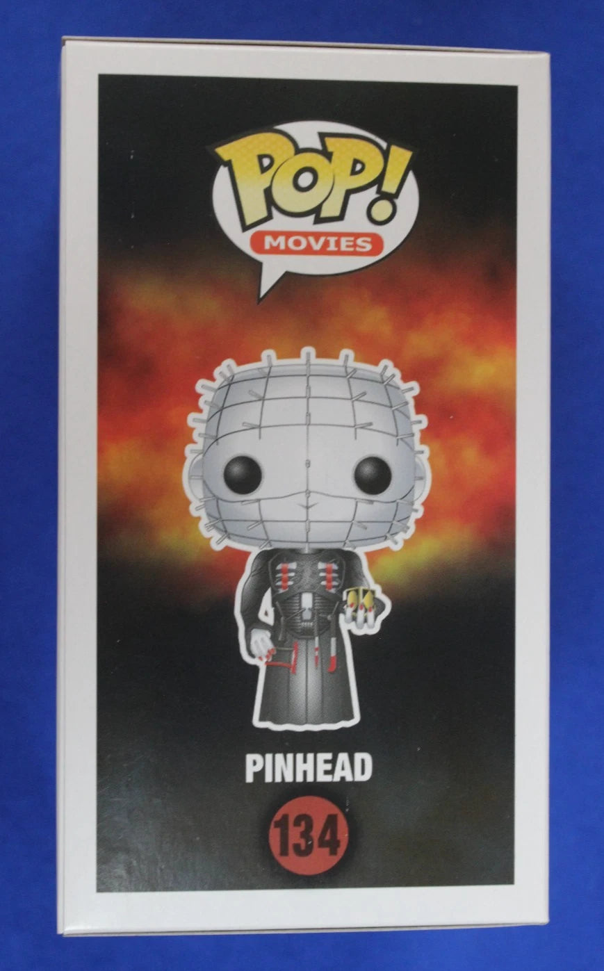 Funko POP Movies #134 Pinhead Signed by Clive Barker