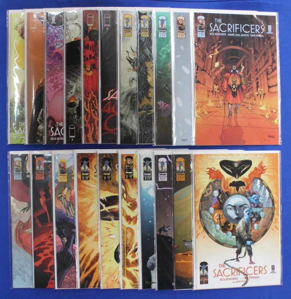 The Sacrificers #1-21 Complete Set w/ Variants VF/NM