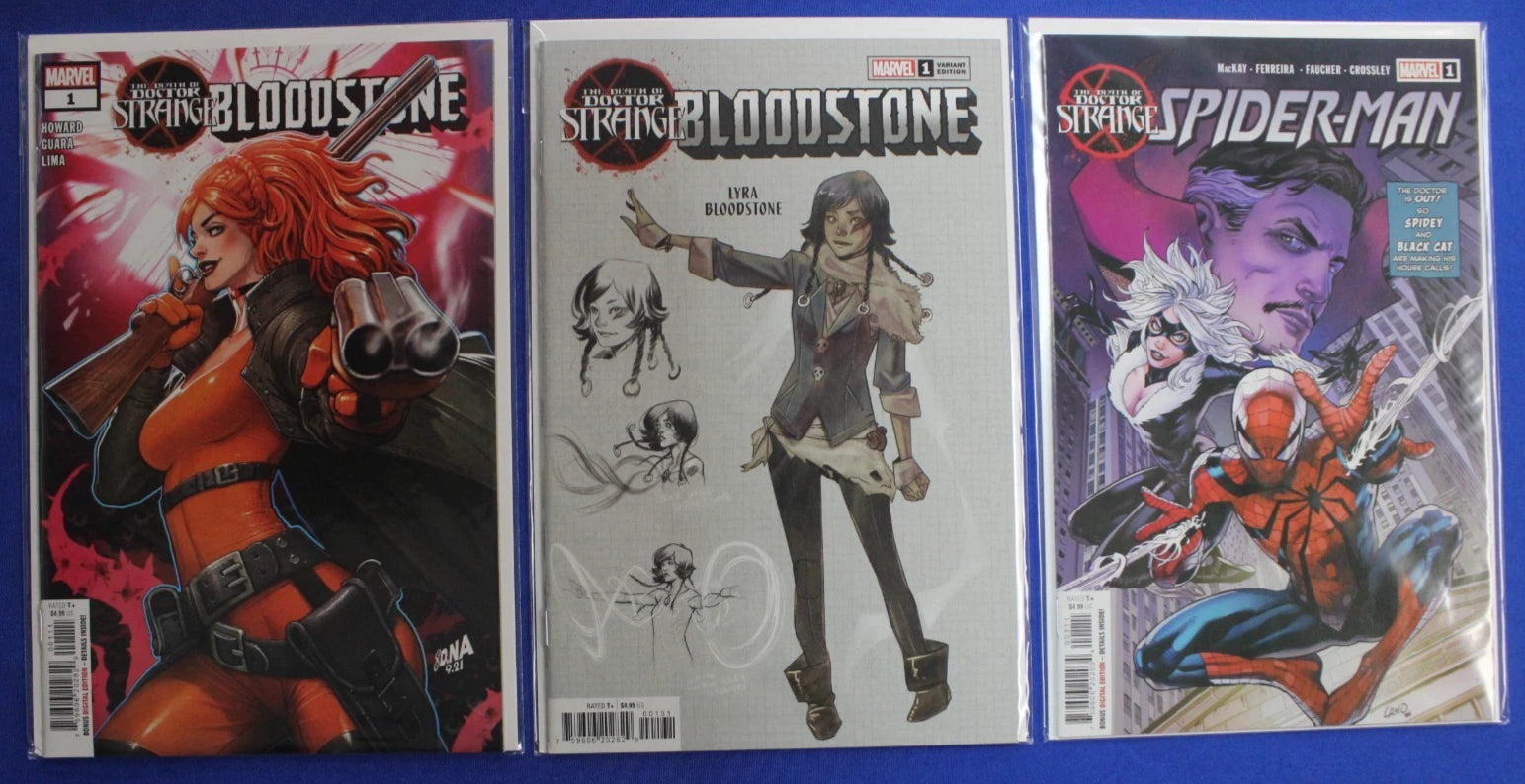 The Death of Doctor Strange #1-5 Complete Set + Extras Lot of 21 VF/NM
