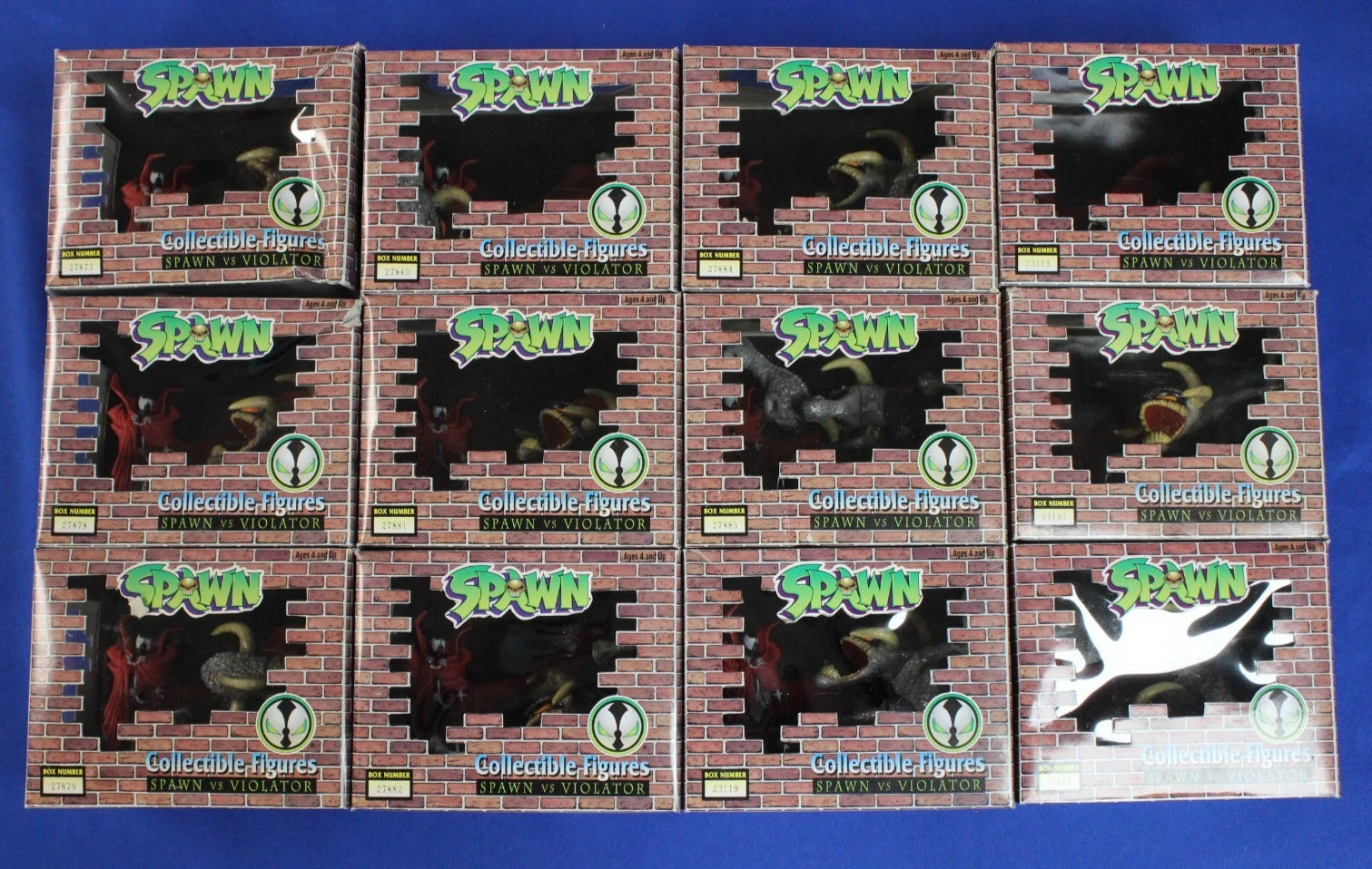 Todd (McFarlane) Toys 1994 Distributor Case of 12 Spawn vs Violator Figures