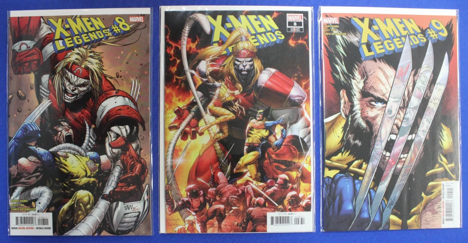 X-Men Legends #1-12 Complete Set + #1-6 & Variants Lot of 20 VF/NM