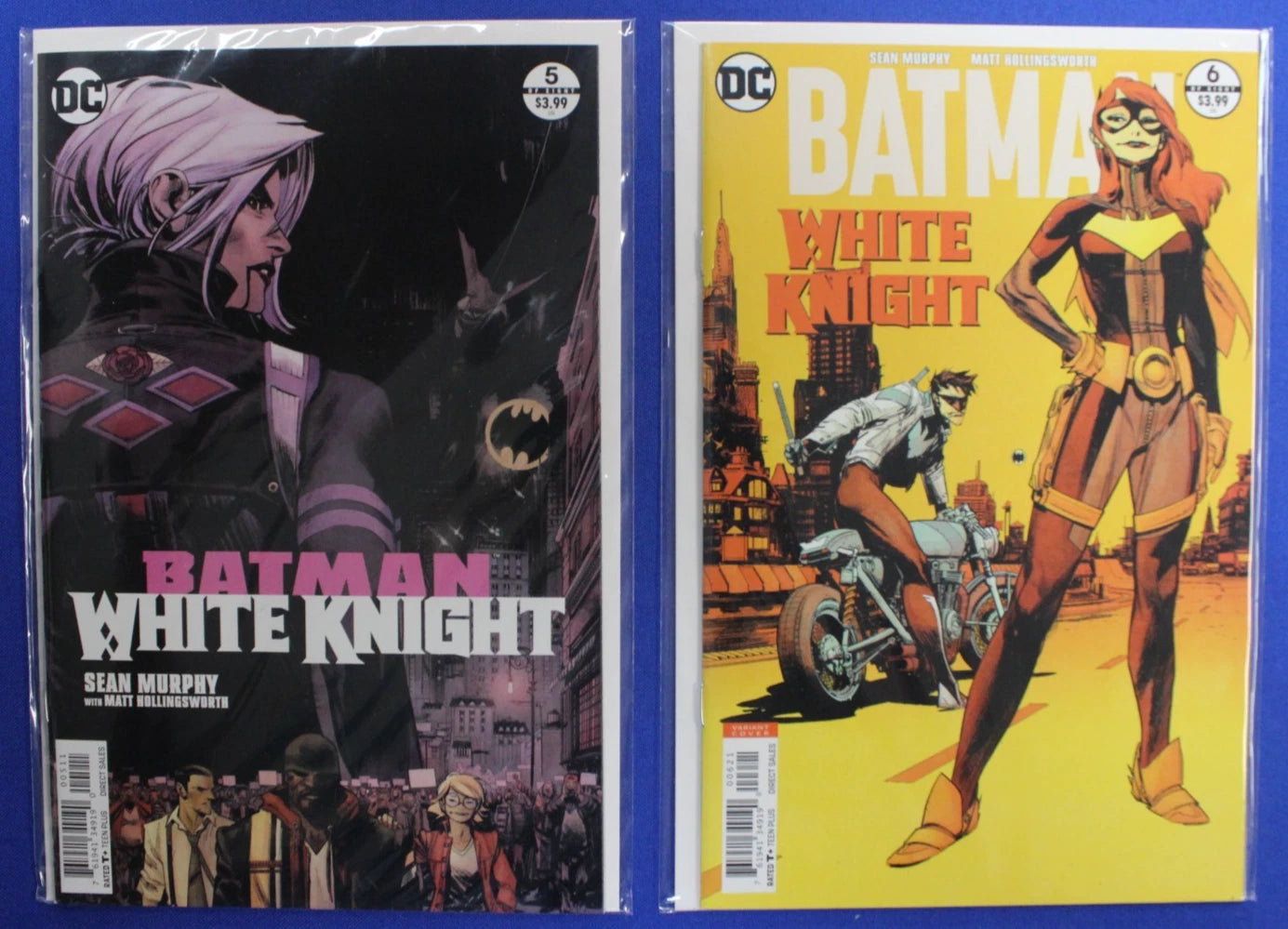 Batman White Knight #1-8 Curse #1-8 Complete Sets Lot of 17 VF/NM