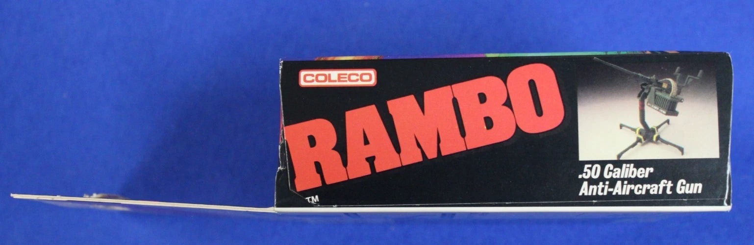 Coleco 1986 Vintage Rambo Toy Weapons Lot Complete in Box