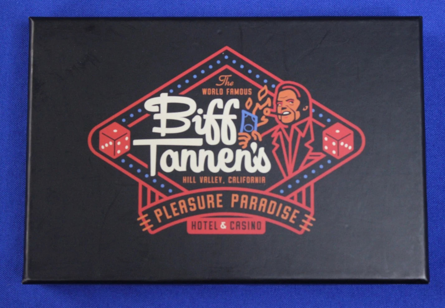Loot Crate Back to the Future II Biff Tannen's Cards and Poker Chips