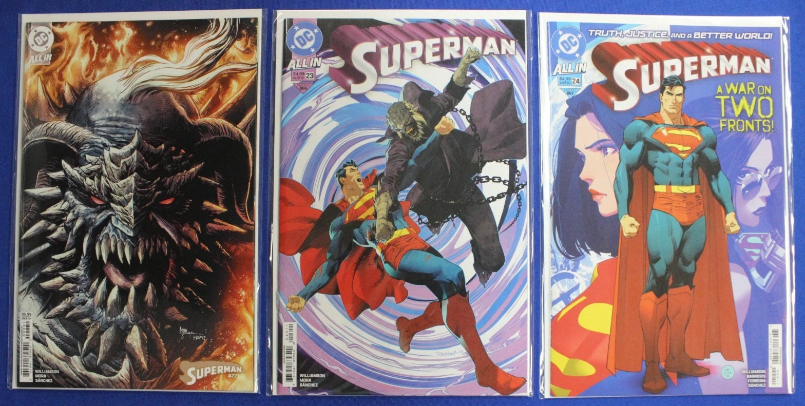 Superman #1-30 Near Complete Run + Extras Lot of 33 VF-VF/NM