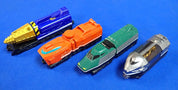 Bandai Power Rangers Ressha Sentai ToQger Deluxe Lot of 4 Ressha Mecha