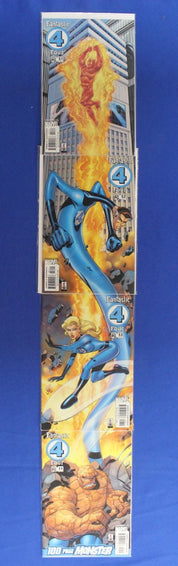 Fantastic Four #51-54 Connecting Covers Lot of 4 VF-VF/NM