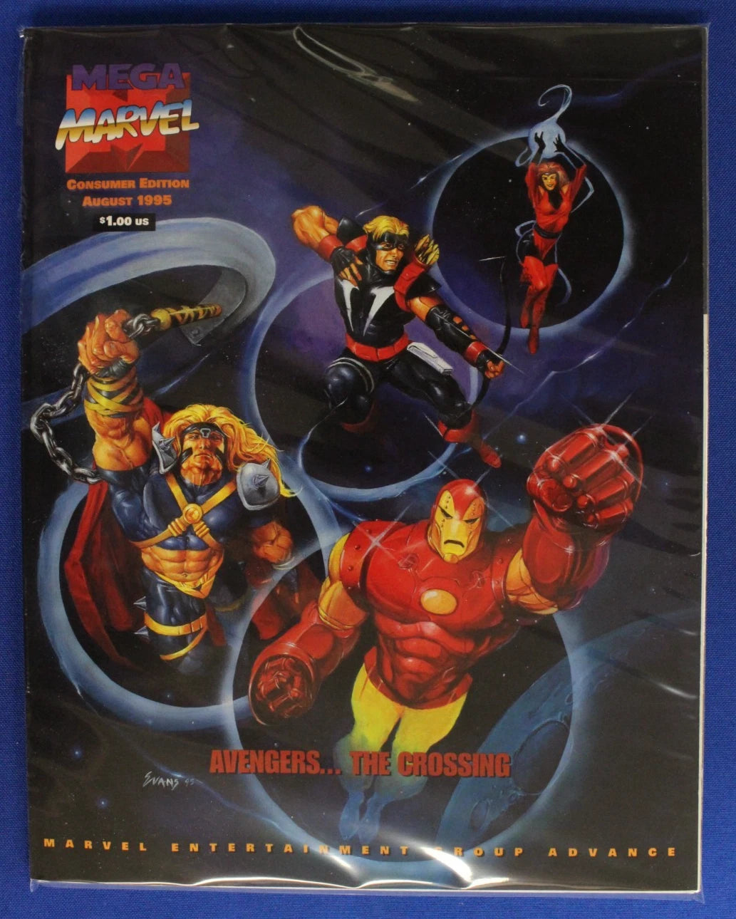 Mega Marvel Catalog Magazine Lot of 6 VF-VF/NM