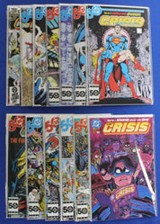 Crisis on Infinite Earths #1-12 Facsimiles Complete Set + Special VF/NM