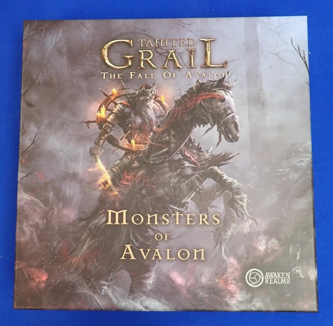 Awaken Realms Tainted Grail Fall of Avalon Game + Expansions & Stretch Goals Lot