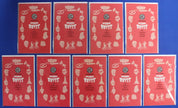 EC Epitaphs from the Abyss 1:50 Variants Lot of 9 VF/NM