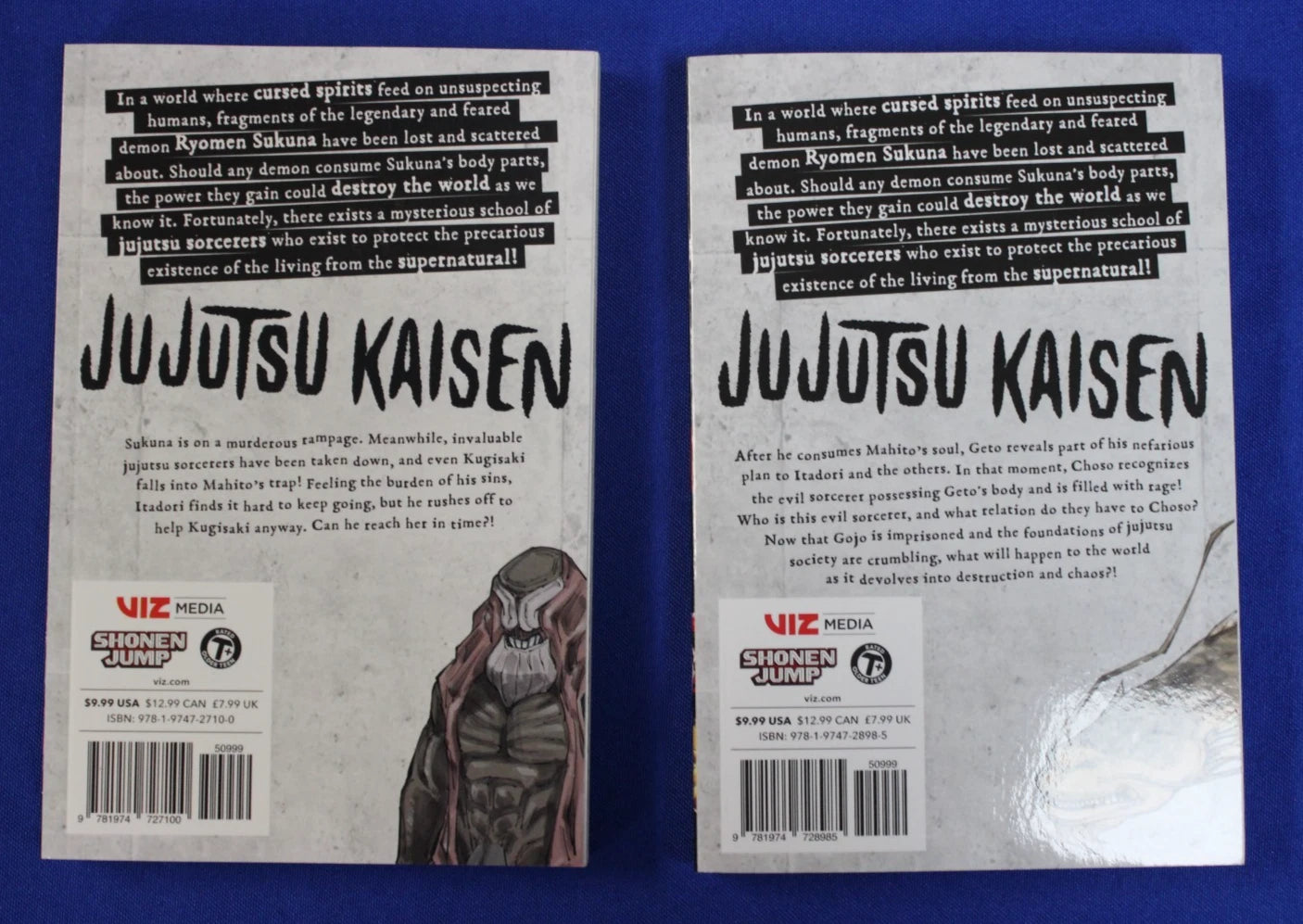 Jujutsu Kaisen Manga Volumes 1-22 Paperback