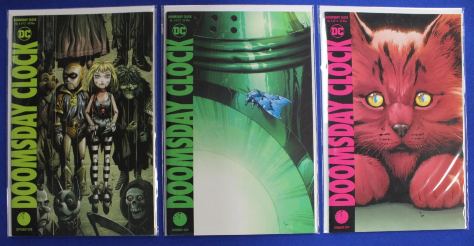 Before Watchmen & Doomsday Clock #1-12 Complete Set Lot of 21 VF/NM