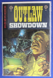 EC Outlaw Showdown #1 A Cover & Variants Lot of 4 VF/NM
