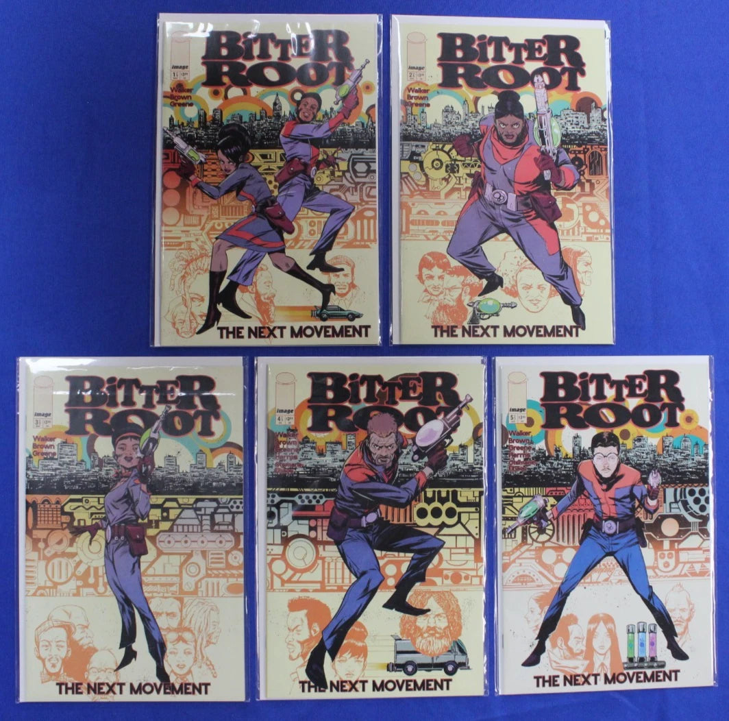 Bitter Root The Next Movement #1-5 Complete Set VF/NM