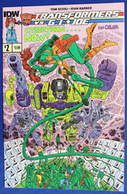 Transformers vs GI Joe #1-13 + Annual & Variants Complete Set Lot of 33 VF-VF/NM