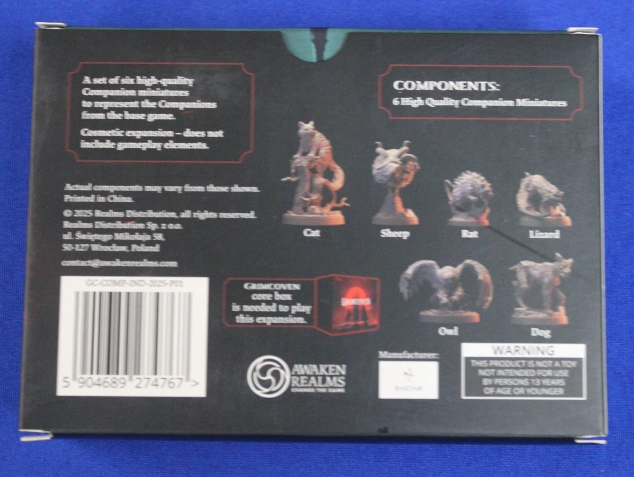 Awaken Realms Grimcoven Near Complete Base Game + Expansions + Upgraded Dice Set