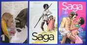 Saga #2-6, #8-66 Near Complete Set + 2nd & 3rd Prints VF/NM