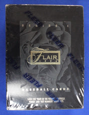 Flair 1994 Baseball Cards Box Sealed Series 1