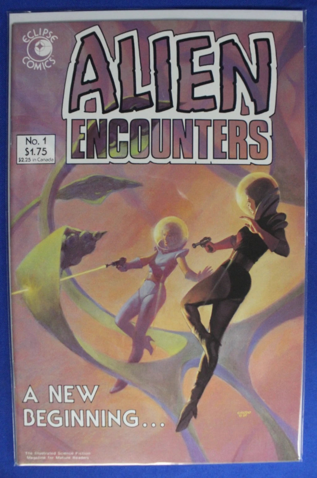 Alien Worlds #1 & Alien Encounters #1 VF/NM