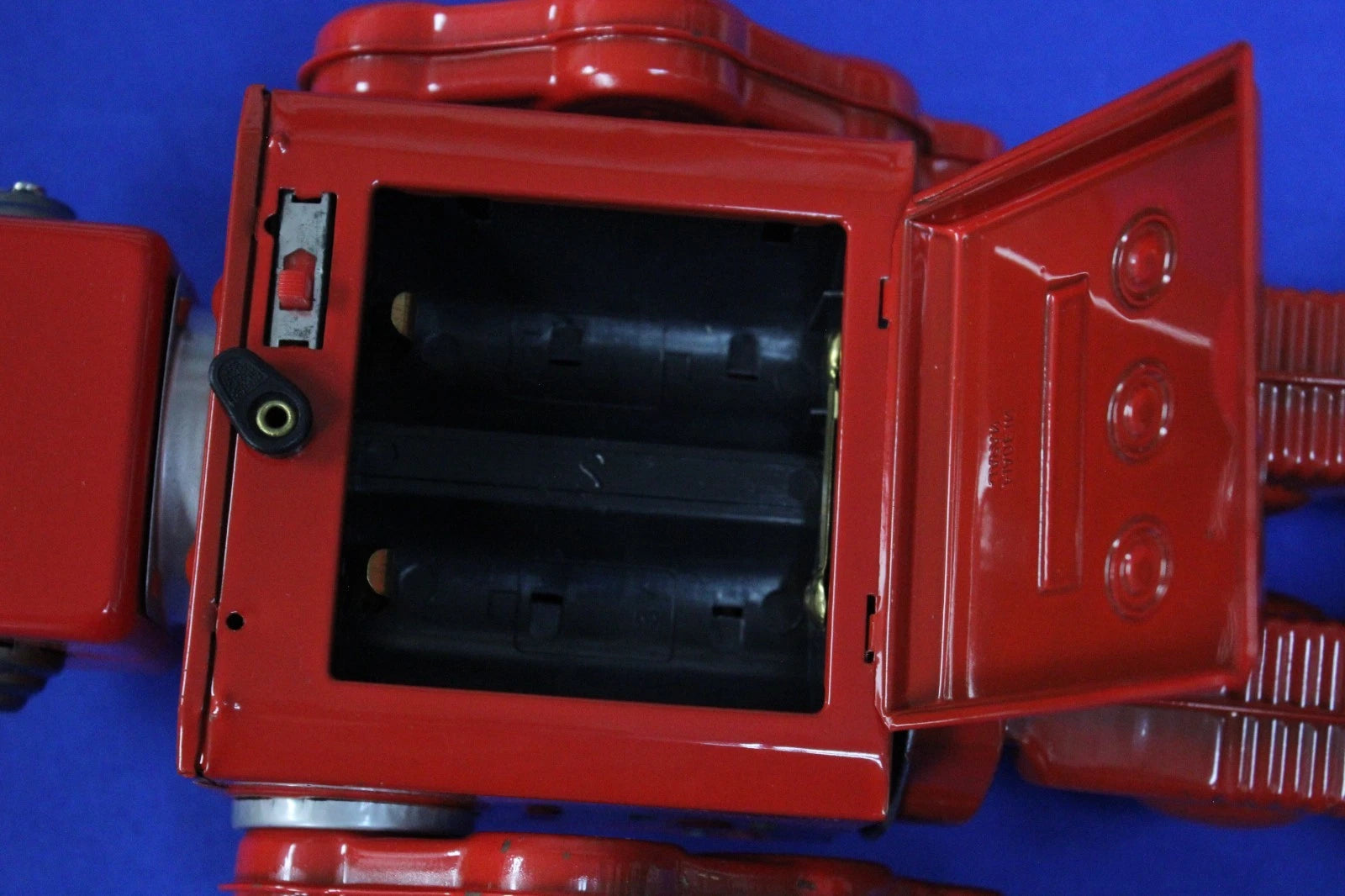 Horikawa Tin Toy Project Star Strider Aiji-01 Red Tin Robot Toy Complete in Box