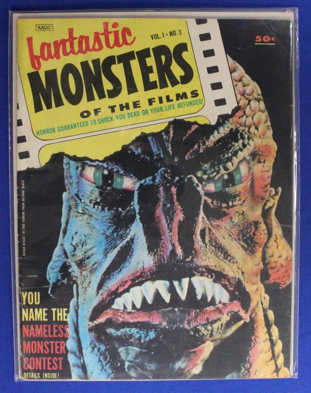 Fantastic Monsters of the Films #1-6 & Vol. 2 #1 Near Complete Set VG