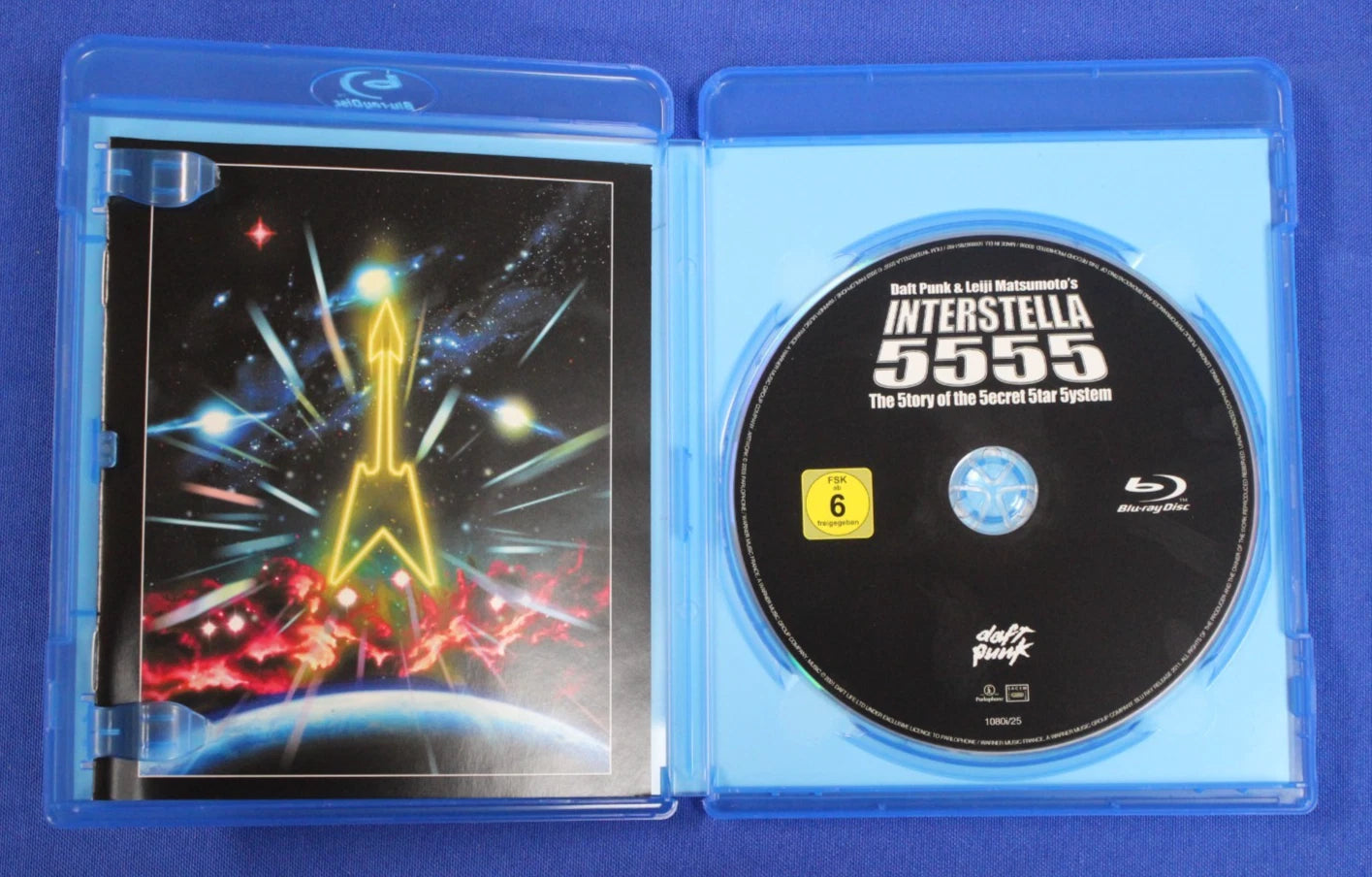 Daft Punk Interstella 5555 Blu Ray Rare Discovery Album