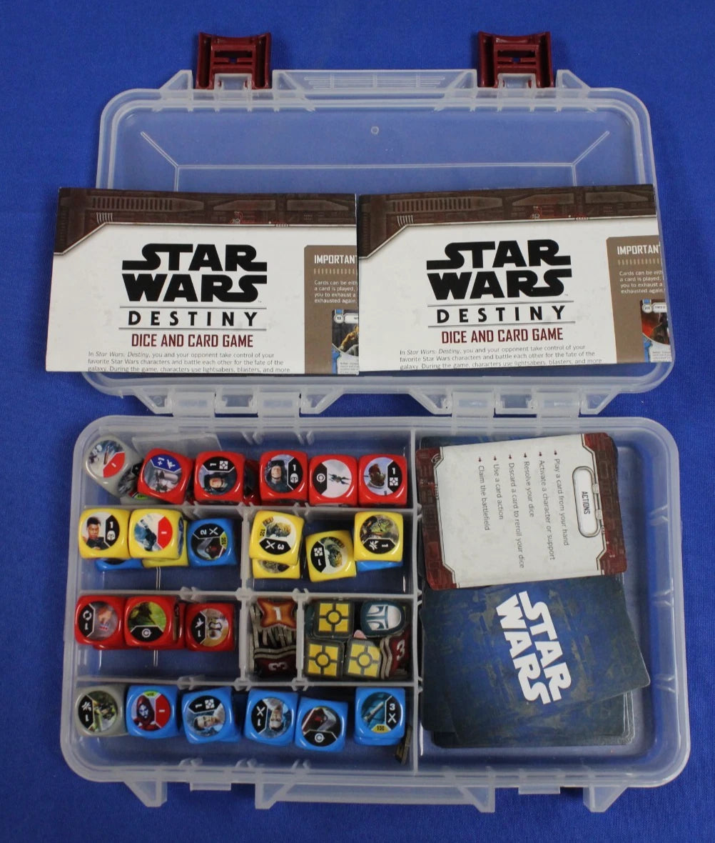 Star Wars Destiny Dice and Card Game + Star Wars Imperial Assault Game Mixed Lot
