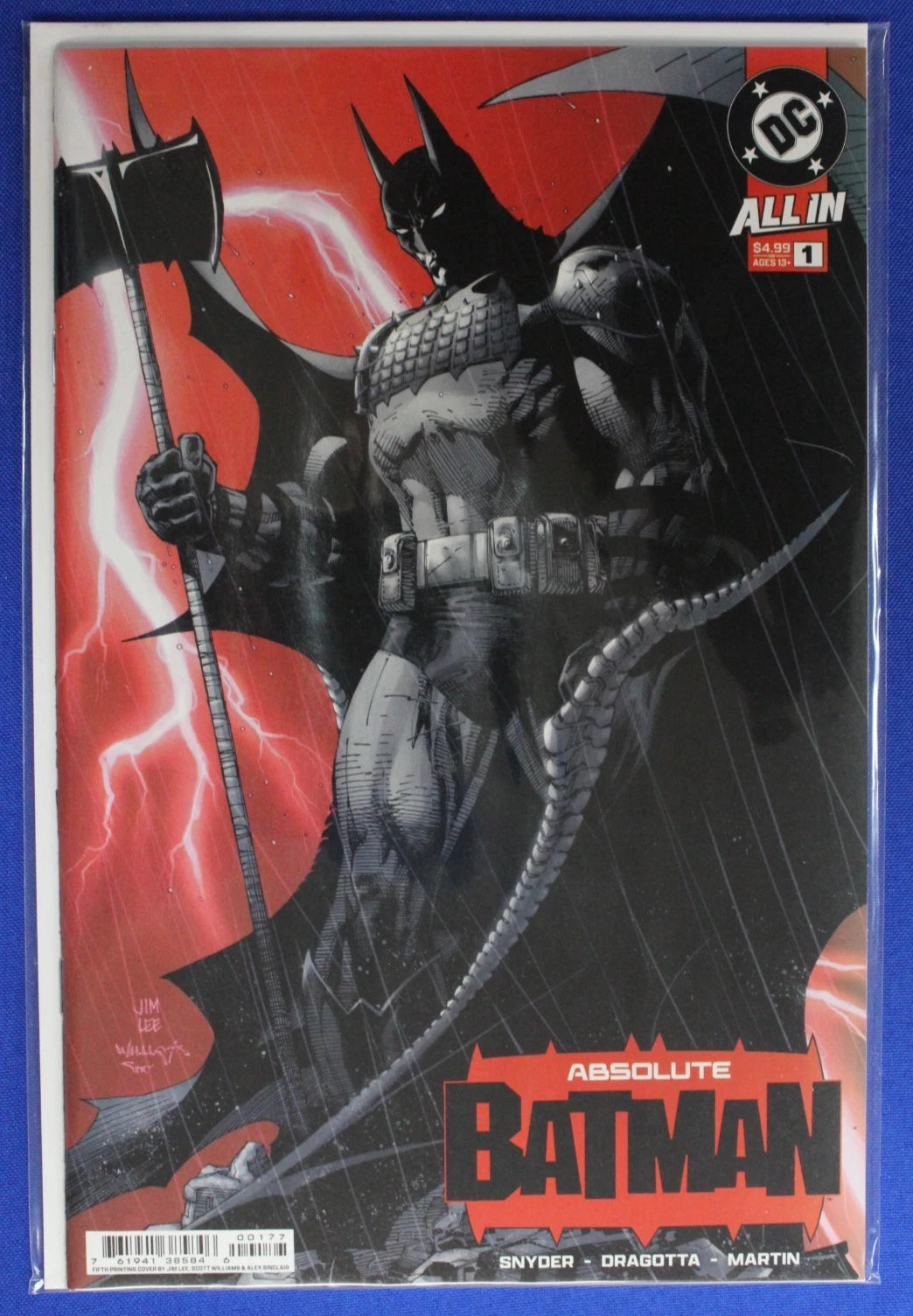 Absolute Batman #1 Various Printings Lot of 7 VF/NM