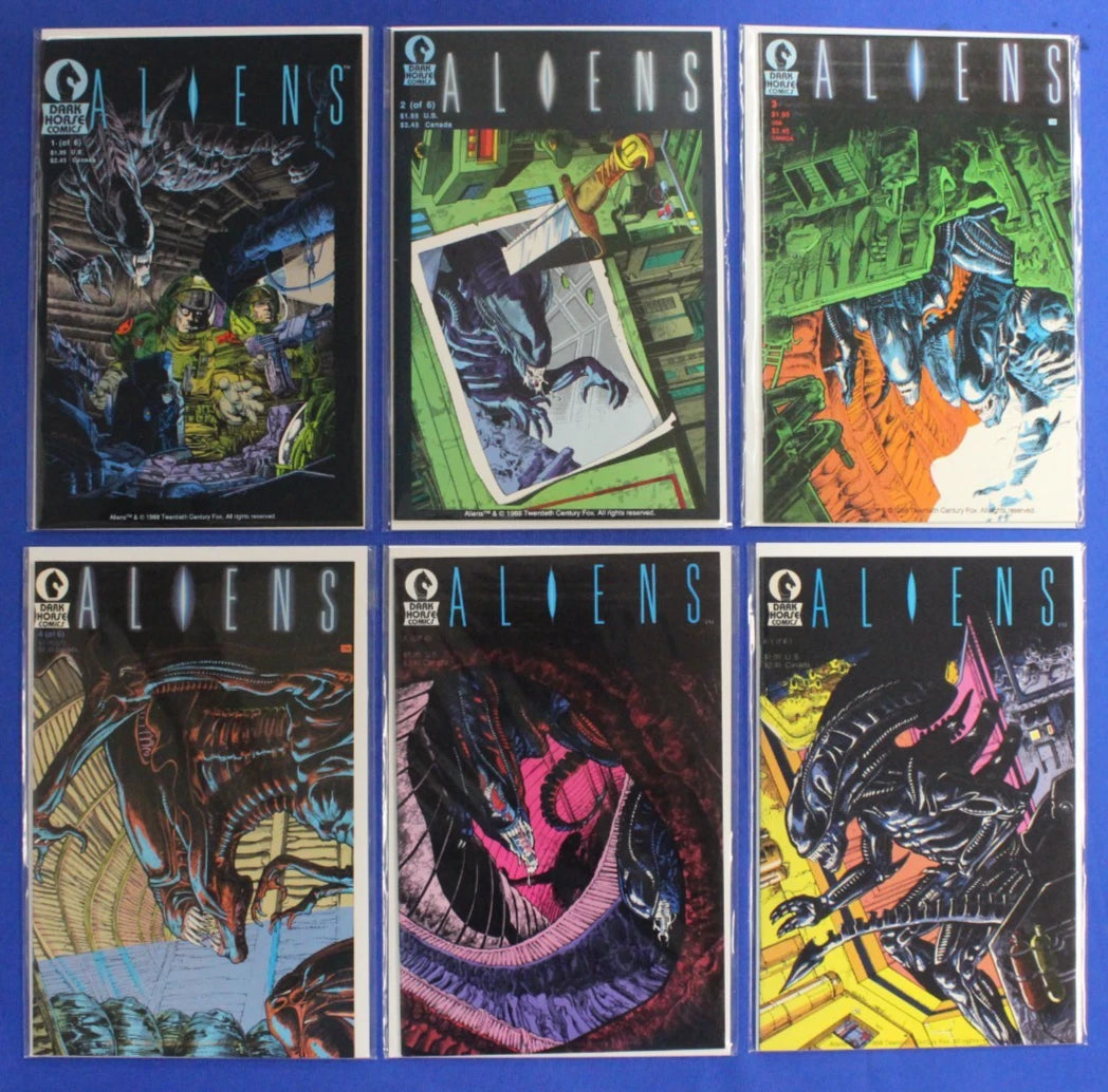 Aliens #1-6 Complete Set FN/VF-VF/NM