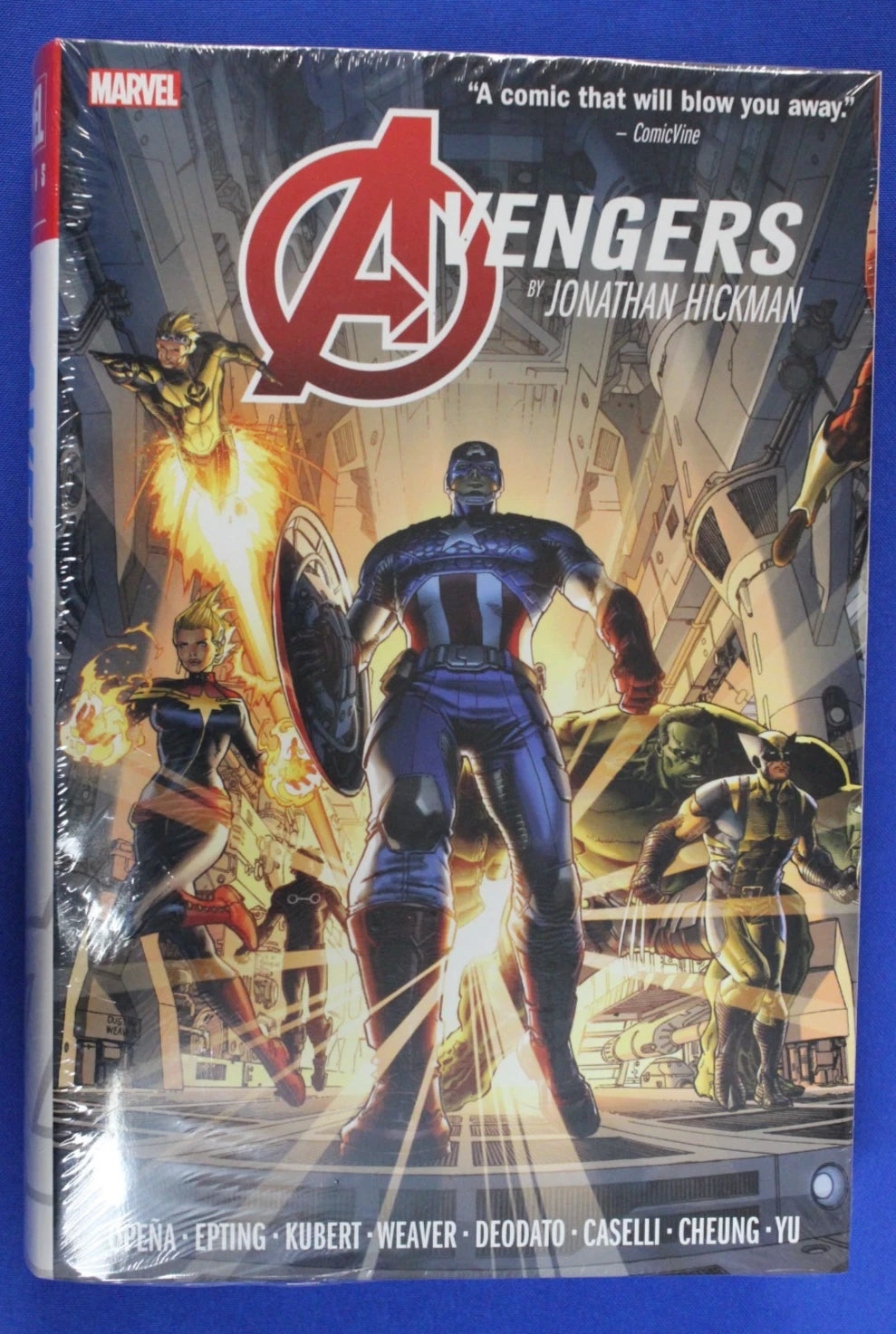 Avengers by Jonathan Hickman Hardcover Omnibus Lot Volumes 1 & 2
