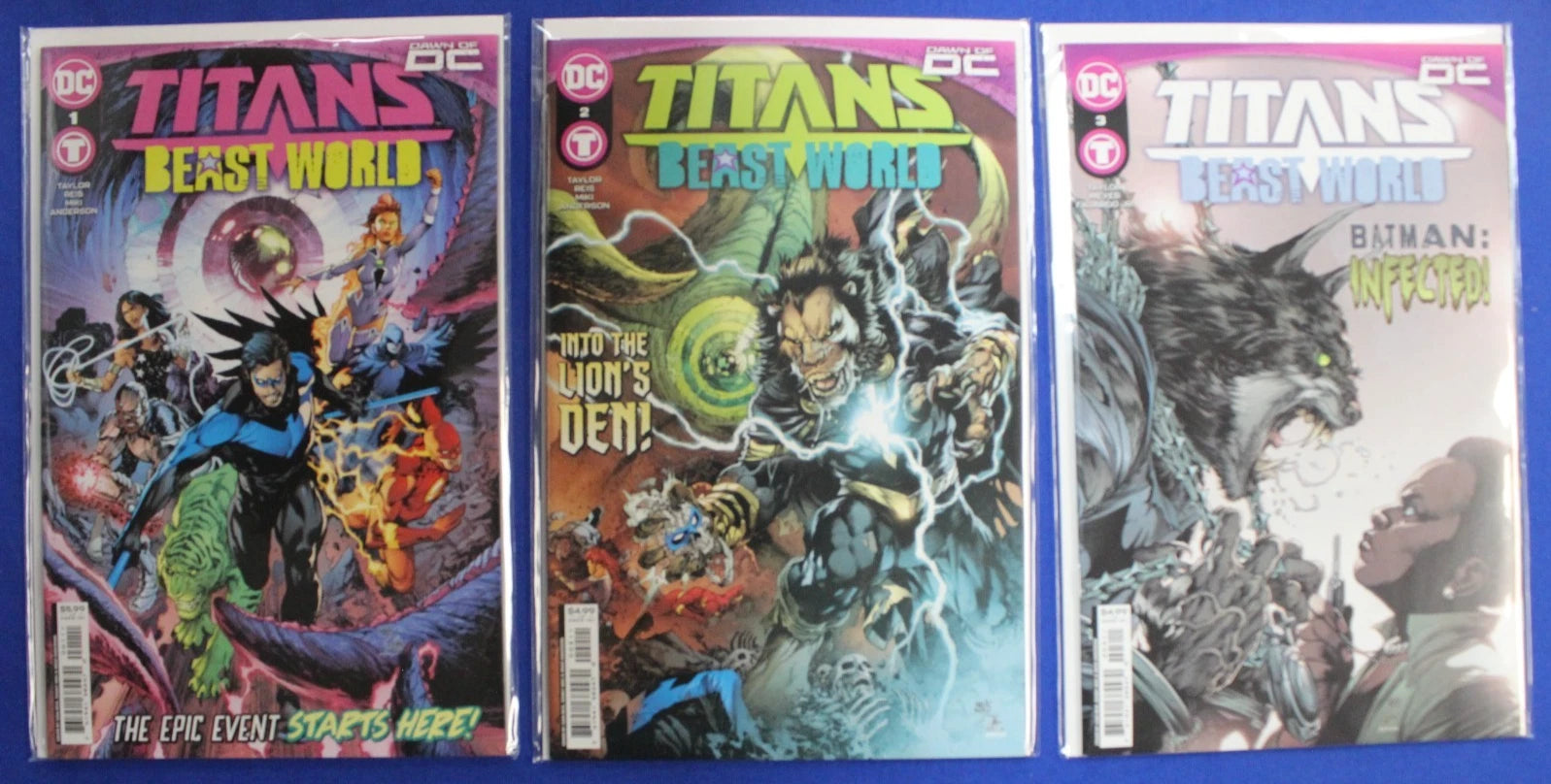 Titans #1-17 Run + Beast World #1-6 + Extras Lot of 29 VF/NM