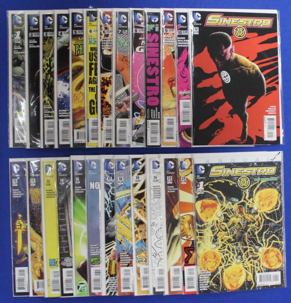 Sinestro #1-23 + Annual & Variants Near Complete Set Lot of 26 VF-VF/NM