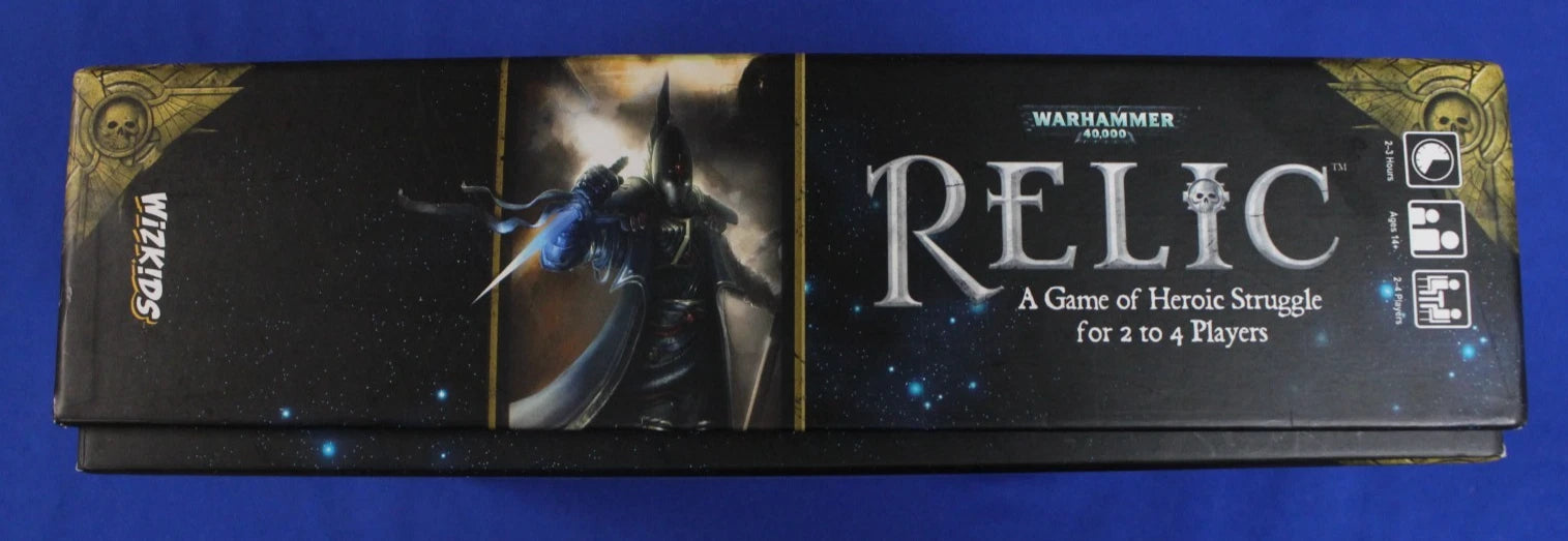 WizKids 2019 Warhammer 40k Relic Board Game + Expansions Opened Near Complete