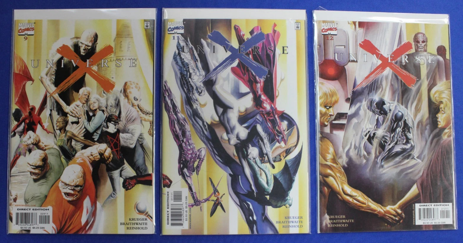Earth X #0-12 & X Complete Set + Extras Lot of 42 VF-VF/NM