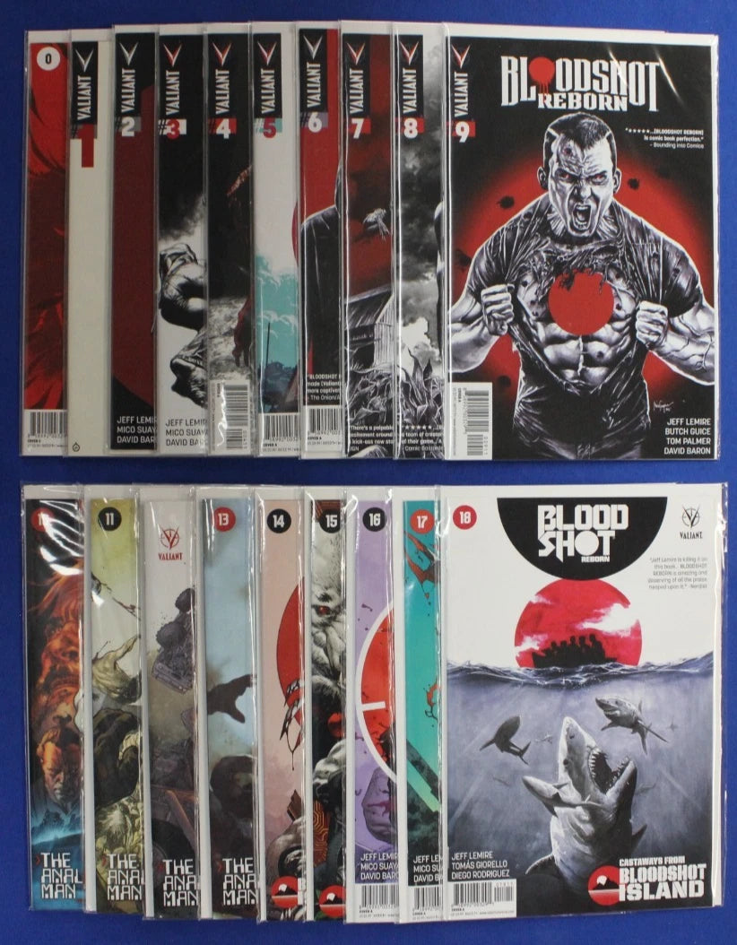 Bloodshot Reborn #0-18 Complete Set VF/NM