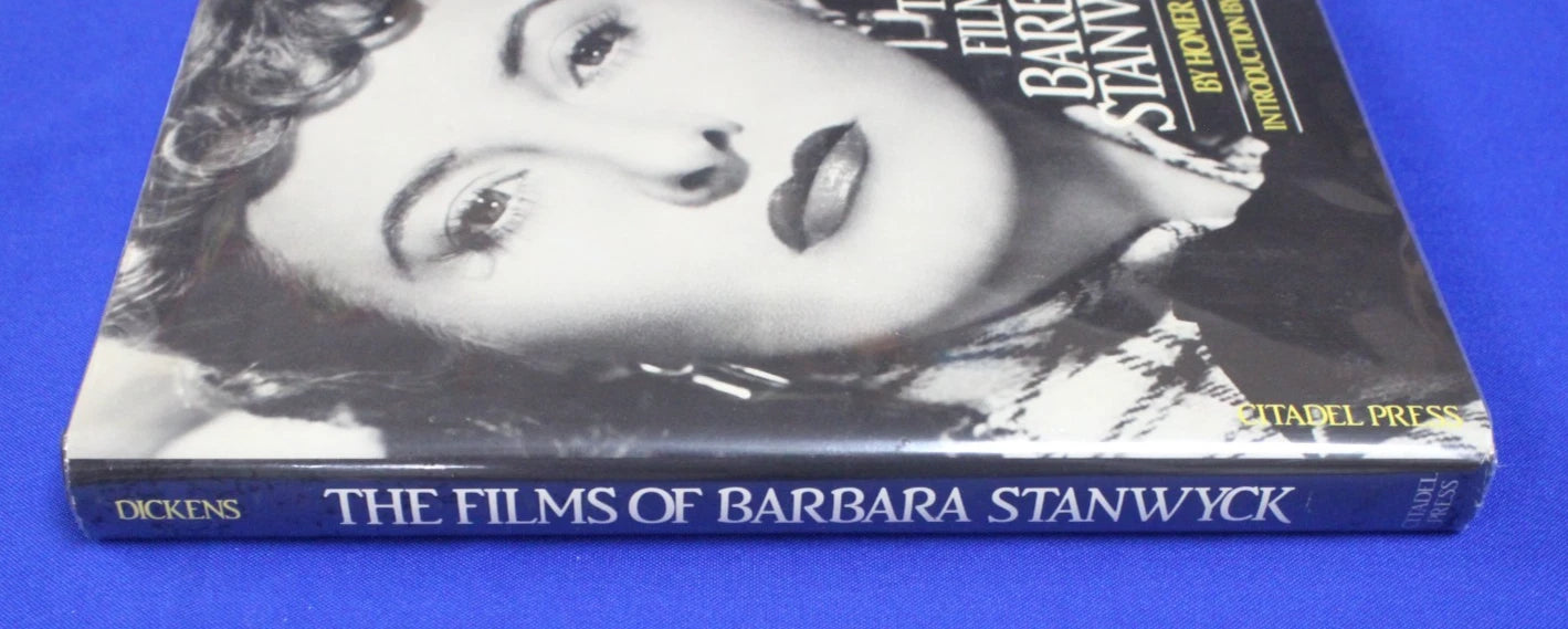 Citadel Press 1984 The Films of Barbara Stanwyck by Homer Dickens Hardcover