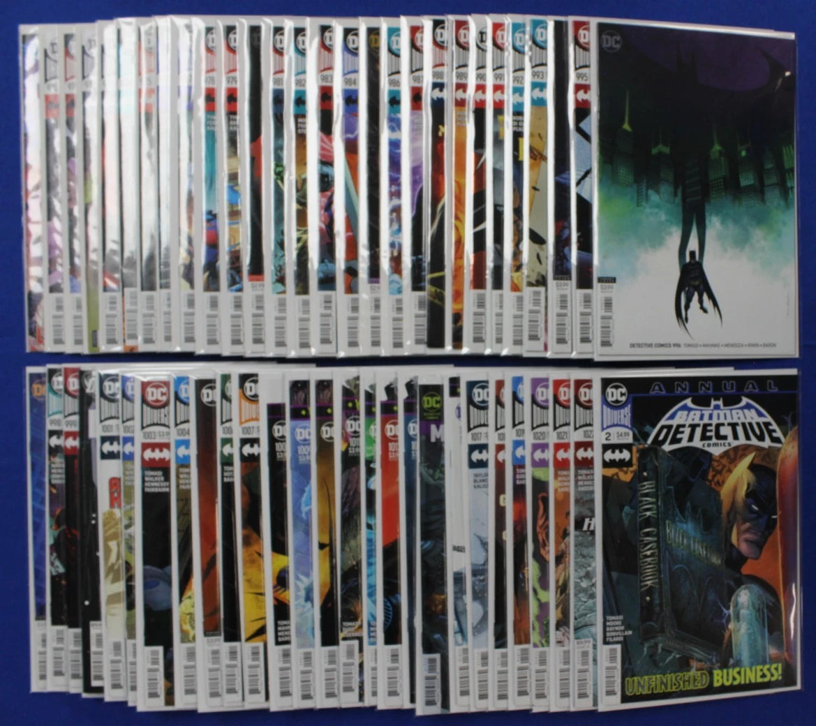 Detective Comics #969-1022 + Annual #2 Lot of 55 VF-VF/NM
