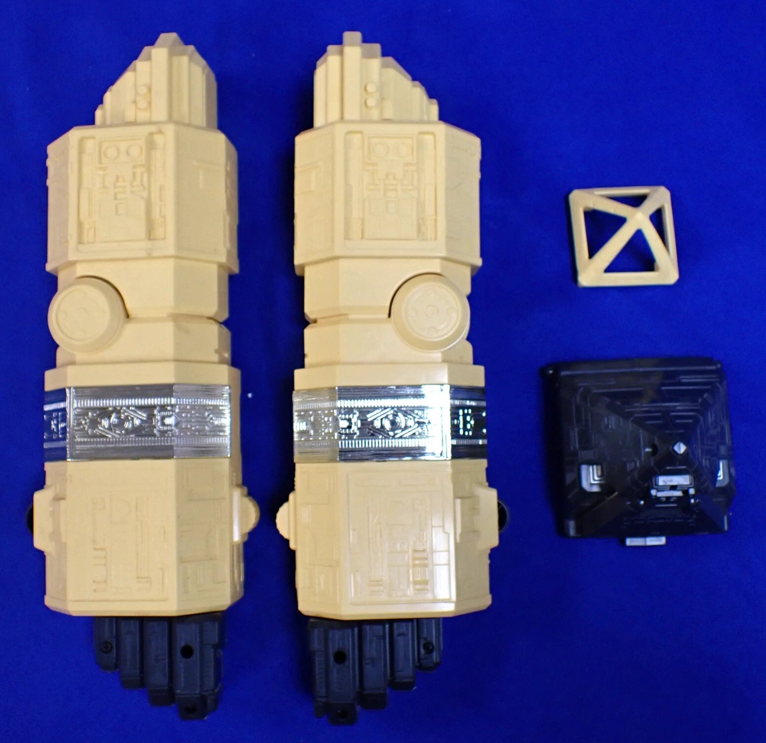 1996 Bandai Power Rangers Zeo Deluxe Pyramidas Carrier Megazord Complete