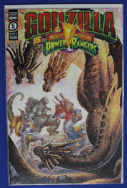 Godzilla vs Mighty Morphin Power Rangers #1-5 Complete Set NM