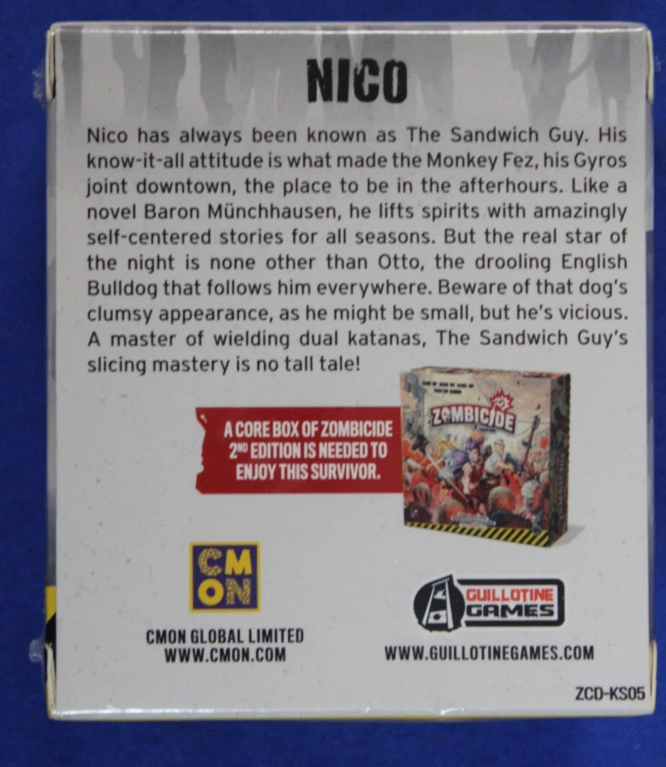 C-MON Zombicide 2nd Edition Kickstarter Game Bundle Set of 12 New and Sealed