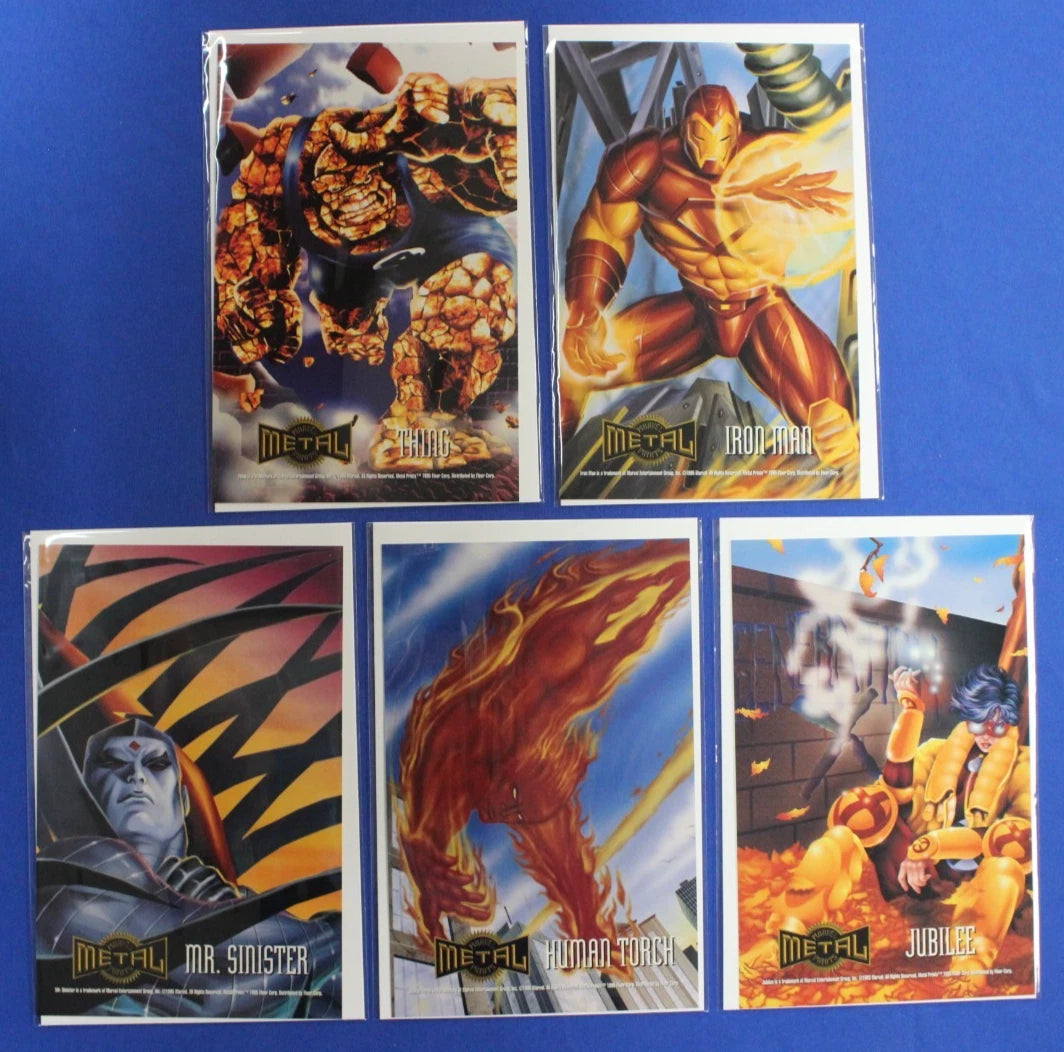 Marvel Metal Prints Lot of 5