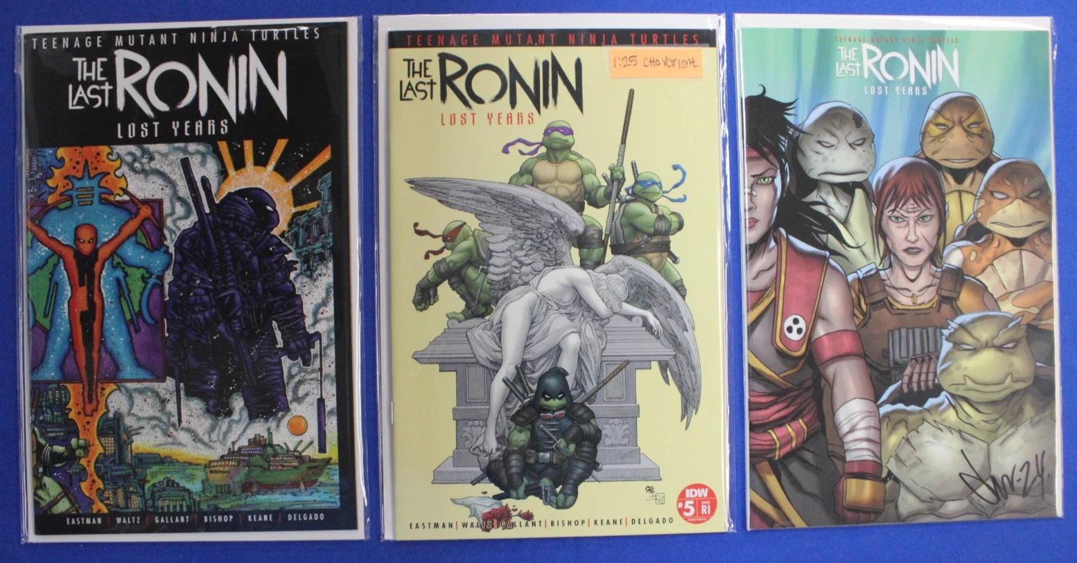TMNT Last Ronin Lost Years #1-5 Complete Set + Extras Lot of 11 VF/NM