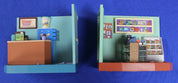 Playmates Simpsons Action Figure Lot of 21 Figure and Accessories + 2 Playsets