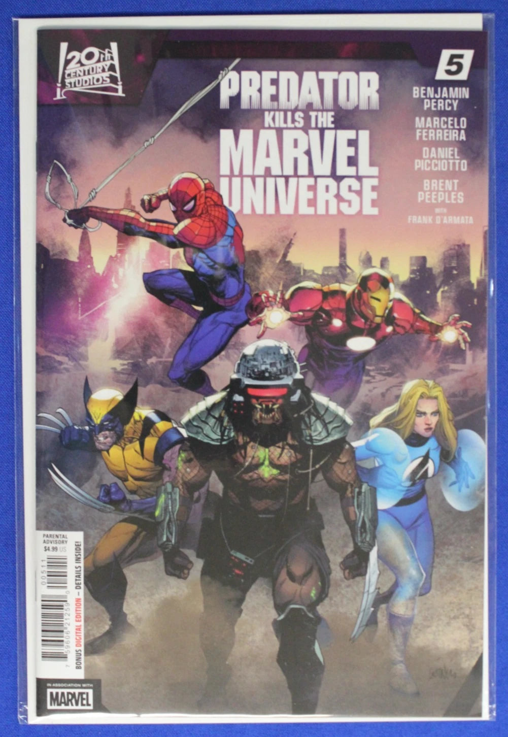 Predator Kills the Marvel Universe #1-5 Complete Set VF/NM