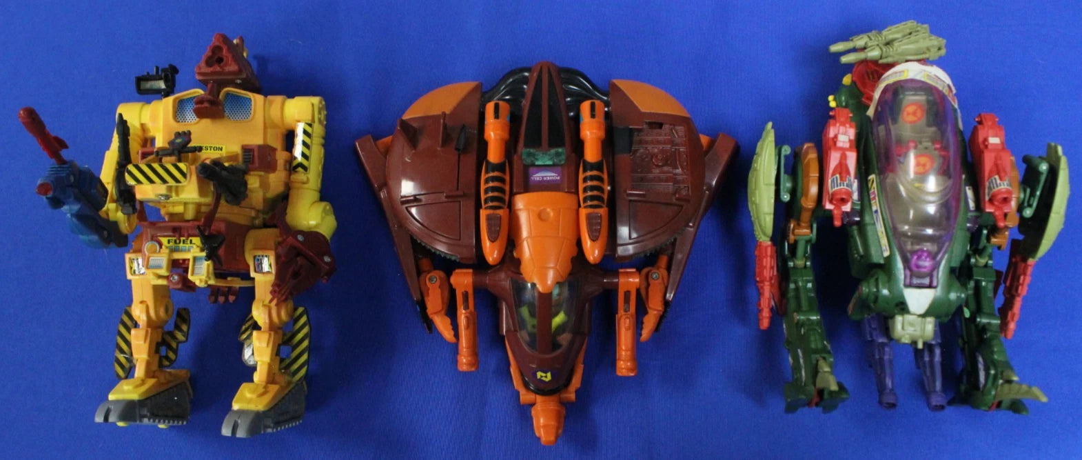 Playmates 1990s Vintage Exo-Squad Lot of 8 E-Frame Vehicles & 8 Action Figures